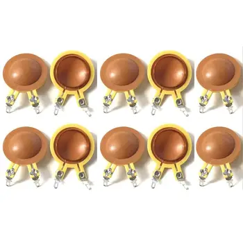 25.4mm 25.5mm 1inch horn diaphragm tweeter 8ohm 10pcs 
25.4mm 25.5mm 1inch horn diaphragm tweeter 8ohm 10pcs