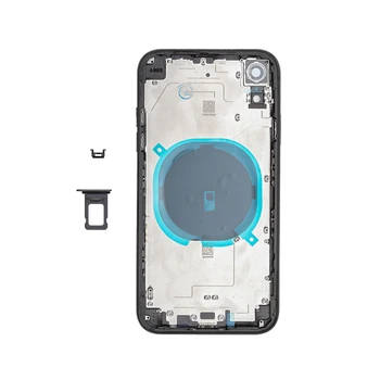 Replacement for iPhone XR Rear Housing Middle Frame and Back Glass Cover with Small Parts,6 Color
Replacement for iPhone XR Rear Housing Middle Frame and Back Glass Cover with Small Parts,6 Color
