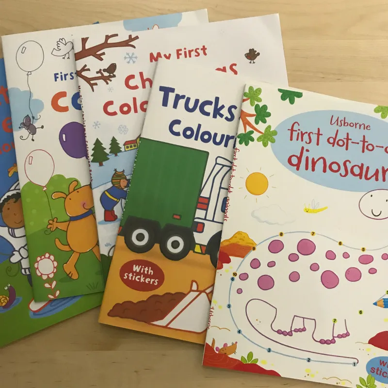 Lovely sticker books Scene Drawing Cartoon stickers books Children English Coloring picture books with stickers birthday gifts
Lovely sticker books Scene Drawing Cartoon stickers books Children English Coloring picture books with stickers birthday gifts