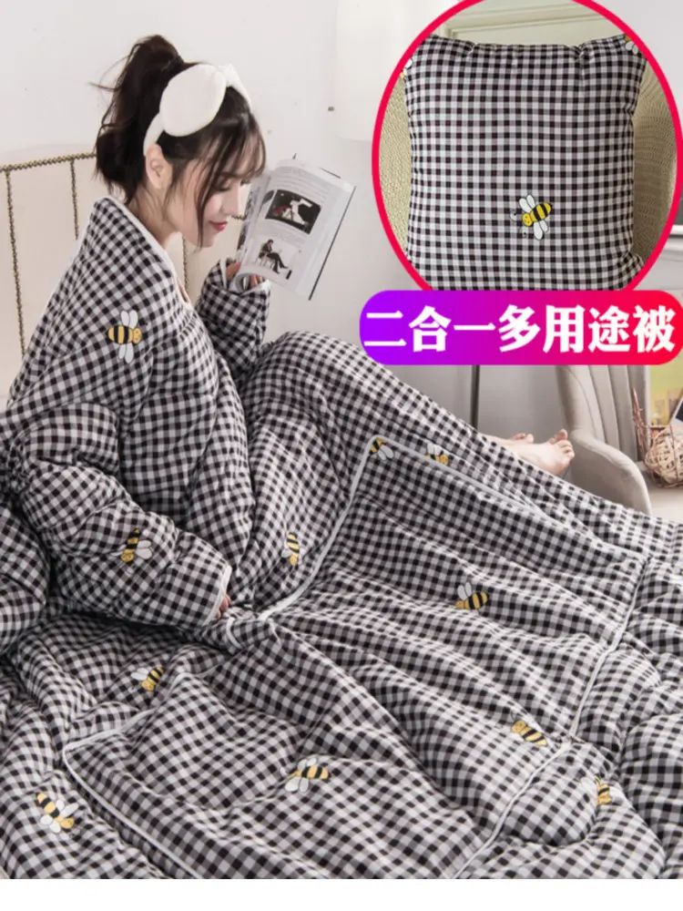 Ленивое одеяло зимний рукав с рукавом один человек может смотреть телевизор