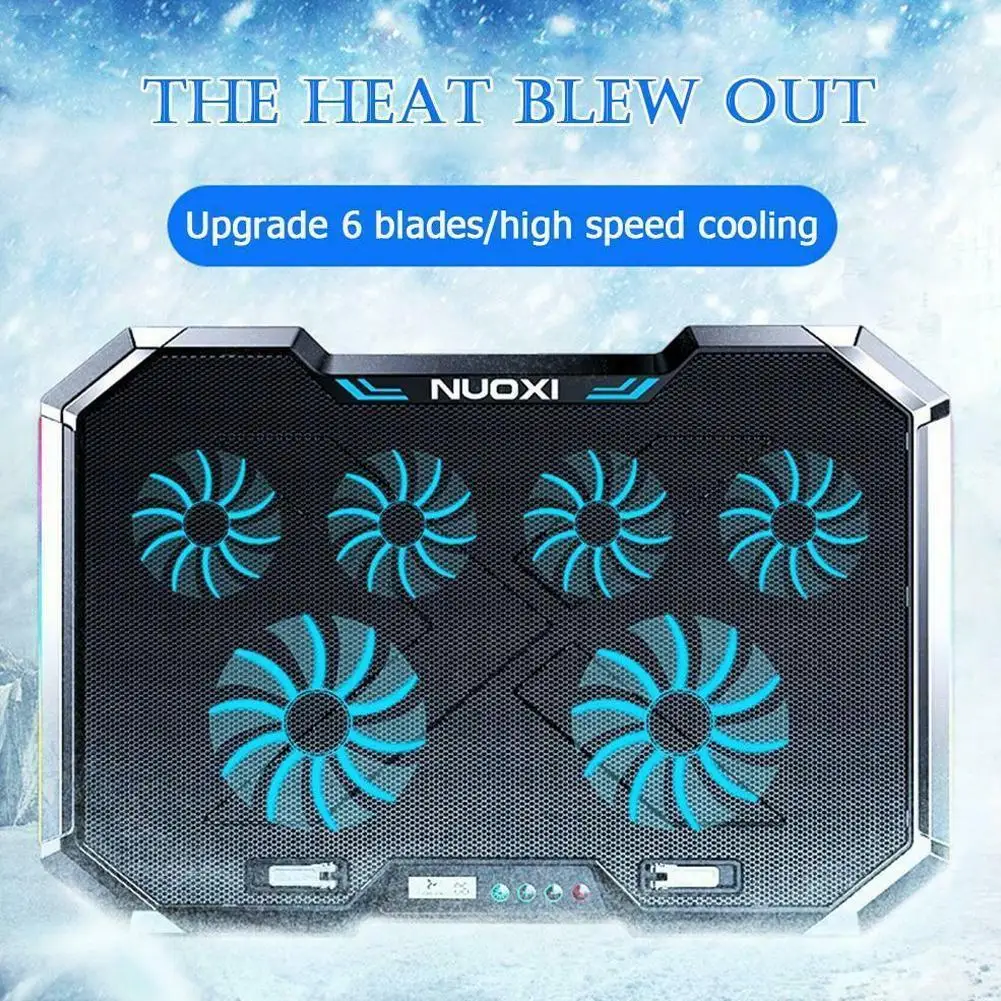 1PCS Multi-angle adjustment Q8 Notebook Cooler RBG Adjustment + Multi-angle LCD Button Controllable Base Screen P5Z5
1PCS Multi-angle adjustment Q8 Notebook Cooler RBG Adjustment + Multi-angle LCD Button Controllable Base Screen P5Z5