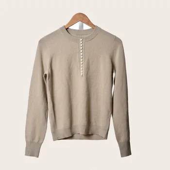 Summer Temperament Elegant Wool Buckle Turn Over Edge Slim Fit Slim Knitting Shirt Sweater Female 91125
Summer Temperament Elegant Wool Buckle Turn Over Edge Slim Fit Slim Knitting Shirt Sweater Female 91125