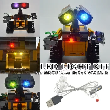 USB Powered LED Lighting Kit for Idea Series Robot 21303 Building Blocks Decoration (LED Included Only, No Kit)
USB Powered LED Lighting Kit for Idea Series Robot 21303 Building Blocks Decoration (LED Included Only, No Kit)