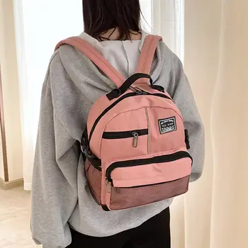Nylon Waterproof Backpack for Teenagers Large Capacity Backpack Fashion Solid Color School Bags Student Bag Travel Bags #20
Nylon Waterproof Backpack for Teenagers Large Capacity Backpack Fashion Solid Color School Bags Student Bag Travel Bags #20