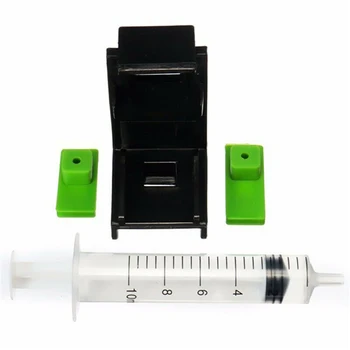 New 3 in1 Ink Refill Cartridge Clip 2pcs Rubber Pads Syringe Tool Kit for HP Printer
New 3 in1 Ink Refill Cartridge Clip 2pcs Rubber Pads Syringe Tool Kit for HP Printer
