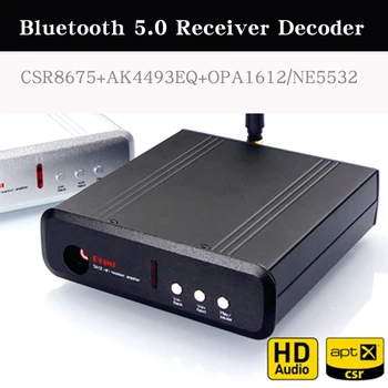 HIFIDIY LIVE TA12 CSR8675 AK4493 Bluetooth 5.0 Receiver Board Decode DAC HiFi Audio Adapter APTX HD Wireless Audio Module
HIFIDIY LIVE TA12 CSR8675 AK4493 Bluetooth 5.0 Receiver Board Decode DAC HiFi Audio Adapter APTX HD Wireless Audio Module