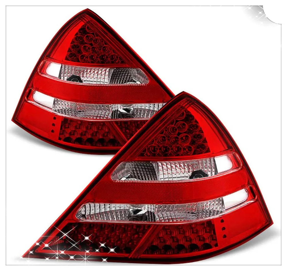 Sulinso2pcs LED Style Tail Light for Benz SLK R170 98-04 - R171 AMG Style - Red Clear
Sulinso2pcs LED Style Tail Light for Benz SLK R170 98-04 - R171 AMG Style - Red Clear