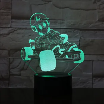 3D-2493 Mario Racing 7/16 Colors Chang 3D LED Night Light Sleep Bedroom Decor Lamp Love Valentines Gift
3D-2493 Mario Racing 7/16 Colors Chang 3D LED Night Light Sleep Bedroom Decor Lamp Love Valentines Gift