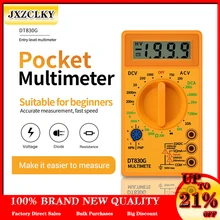 DT830G Portable Multimeter LCD Digital Multimeter Handheld LCD Backlight AC/DC Ammeter Voltmeter Ohm Tester Meter
DT830G Portable Multimeter LCD Digital Multimeter Handheld LCD Backlight AC/DC Ammeter Voltmeter Ohm Tester Meter