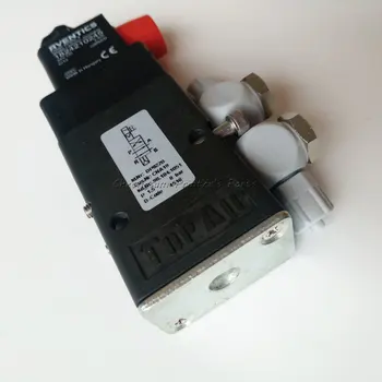 98.184.1051 Pneumatic Solenoid Valve DC24V Solenoid Valve Red Button For Offset Printing Replacement Parts
98.184.1051 Pneumatic Solenoid Valve DC24V Solenoid Valve Red Button For Offset Printing Replacement Parts