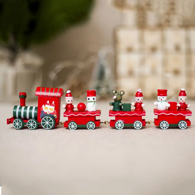 2019 Christmas Cute Wood Carriage Train Ornament Fiesta home Decoration for Kids Xmas Gift Toy 21cm
2019 Christmas Cute Wood Carriage Train Ornament Fiesta home Decoration for Kids Xmas Gift Toy 21cm