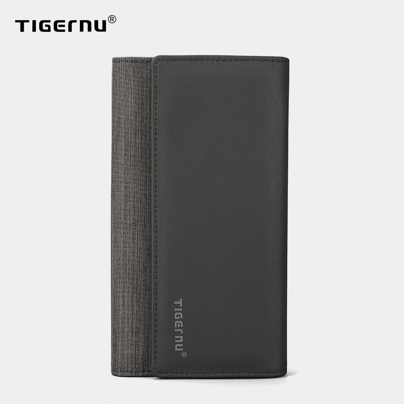 Tigernu повседневный мужской длинный кошелек монета Мульти для карманных денег