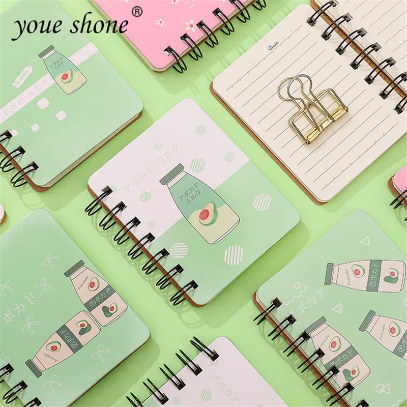 1pcs =80sheets Cartoon cute coil notebook portable notepad Korea stationery office supplies children stationery size 10.3*8.3cm
1pcs =80sheets Cartoon cute coil notebook portable notepad Korea stationery office supplies children stationery size 10.3*8.3cm