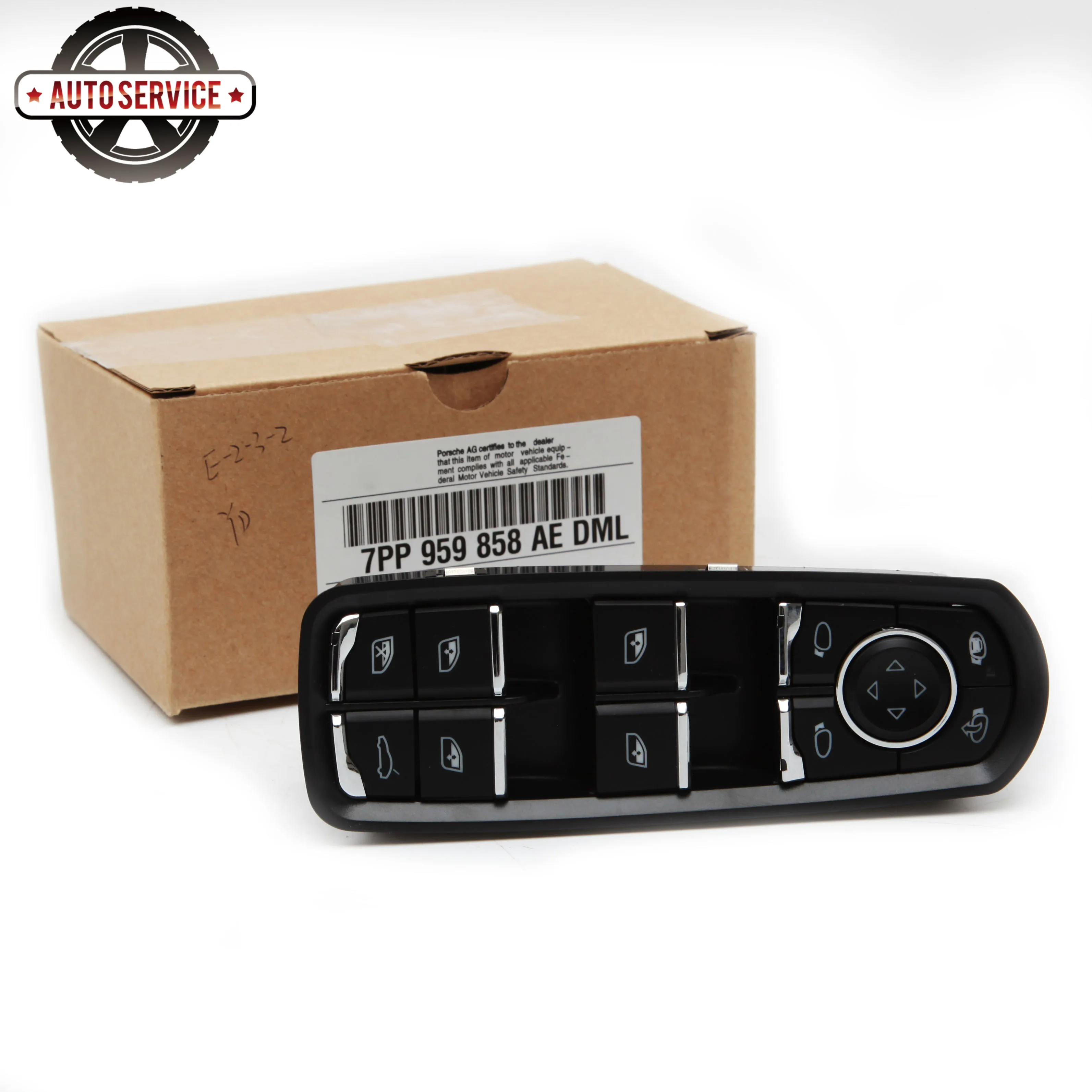 New 7PP 959 858 AE Window Lifter Switch Door Mirror Window Control Switch Buttom For Porsche Macan Panamera Cayenne 7PP959858AE
New 7PP 959 858 AE Window Lifter Switch Door Mirror Window Control Switch Buttom For Porsche Macan Panamera Cayenne 7PP959858AE