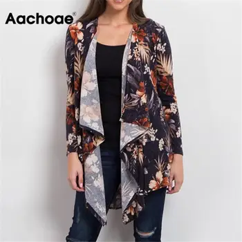 Aachoae 2020 Cardigan Women Sweater Casual Long Sleeve Autumn Cardigan Vintage Floral Printed Elegant Irregular Tops Pull Femme 
Aachoae 2020 Cardigan Women Sweater Casual Long Sleeve Autumn Cardigan Vintage Floral Printed Elegant Irregular Tops Pull Femme