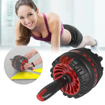 TPR Rubber Abdominal Roller Exercise Wheel Fitness Equipment Mute Roller For Arms Back Belly Core Trainer Body Training Supplies
TPR Rubber Abdominal Roller Exercise Wheel Fitness Equipment Mute Roller For Arms Back Belly Core Trainer Body Training Supplies