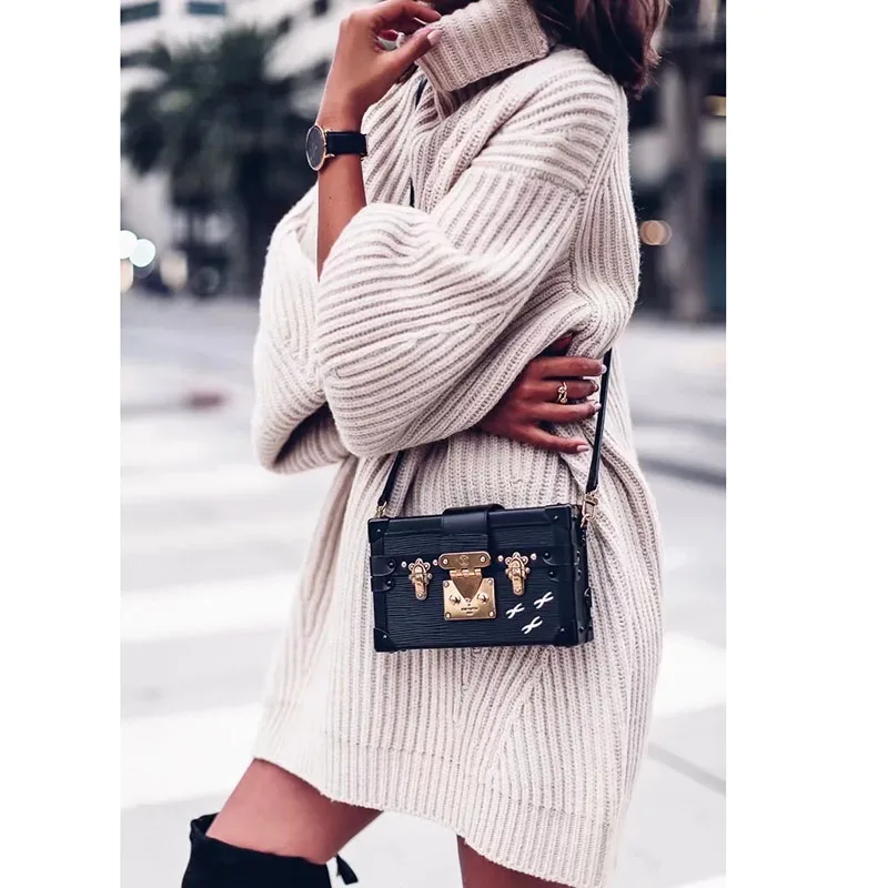 Ordifree 2023 Autumn Winter Oversized Women Turtleneck Sweaters Knitted Pullovers Loose Thick Warm Long Knitted Sweater Jumper
Ordifree 2023 Autumn Winter Oversized Women Turtleneck Sweaters Knitted Pullovers Loose Thick Warm Long Knitted Sweater Jumper