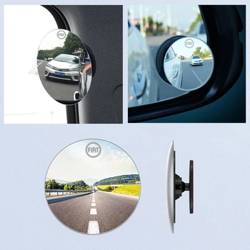 Car 360°rotating Wide Angle Round Convex Mirror 304 stainless steel Rearview Parking Mirror for FIAT 500 abarth Accessories
Car 360°rotating Wide Angle Round Convex Mirror 304 stainless steel Rearview Parking Mirror for FIAT 500 abarth Accessories