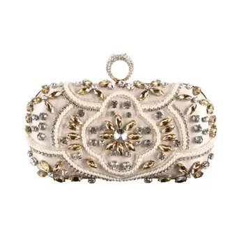 Party Party bags Evening Bags Diamond Pearls Beaded Wedding Clutch Women's Purse Handbags Wallets Evening Clutch Bag silver bag
Party Party bags Evening Bags Diamond Pearls Beaded Wedding Clutch Women's Purse Handbags Wallets Evening Clutch Bag silver bag