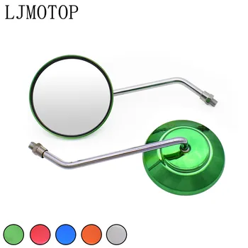 Universal Motorcycle Side Mirror Round chrome Rearview Mirror For DUCATI Monster M600 M620 M750 M900 Scrambler 1100 Accessories
Universal Motorcycle Side Mirror Round chrome Rearview Mirror For DUCATI Monster M600 M620 M750 M900 Scrambler 1100 Accessories