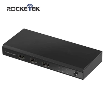 Rocketek 2 port KVM switch 3 USB 2.0 HDMI 4K 30Hz Splitter Printer Mouse Keyboard Share Switcher Box Computer Controller Adapter
Rocketek 2 port KVM switch 3 USB 2.0 HDMI 4K 30Hz Splitter Printer Mouse Keyboard Share Switcher Box Computer Controller Adapter