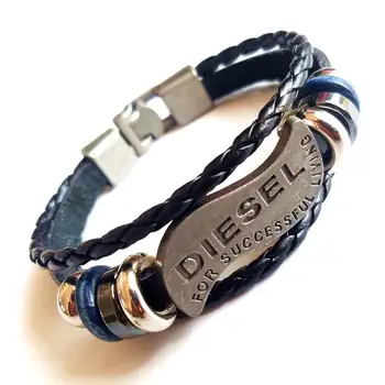 imixlot Punk Jewelry Leather Beaded Woven Rope Bracelet Men's Alloy Buckle Bracelet Korean Jewelry Student Bracelet
imixlot Punk Jewelry Leather Beaded Woven Rope Bracelet Men's Alloy Buckle Bracelet Korean Jewelry Student Bracelet