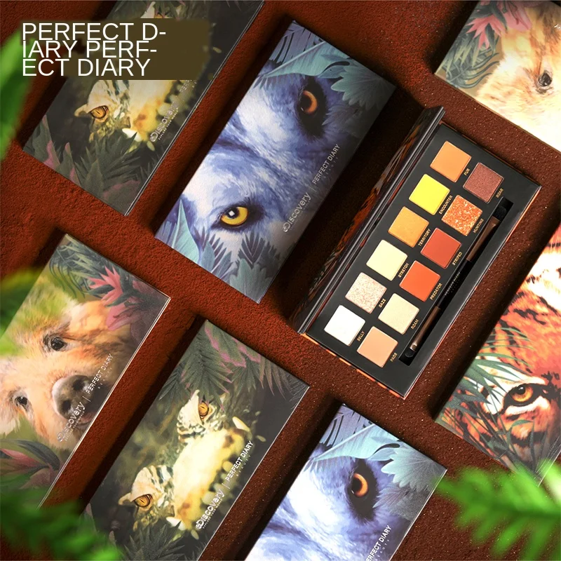 Perfect ri ji Twelve Color Animal Eyeshadow Compact Puppy Kitten Cat Tiger Grouper Tiger Piggy Deer Red Plate make up glitter
Perfect ri ji Twelve Color Animal Eyeshadow Compact Puppy Kitten Cat Tiger Grouper Tiger Piggy Deer Red Plate make up glitter