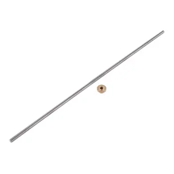 T8 Lead Screw Length 250mm 300mm 350mm 400mm 500mm For RepRap 3D Printers Parts Trapezoidal Screw Copper Nuts Leadscrew Part
T8 Lead Screw Length 250mm 300mm 350mm 400mm 500mm For RepRap 3D Printers Parts Trapezoidal Screw Copper Nuts Leadscrew Part