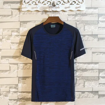 Thin Section Speed Dry Men Short Sleeve T Shirt Male Plus Fat plus Size Elastic Force Half Sleeve Leisure Male On Clothes
Thin Section Speed Dry Men Short Sleeve T Shirt Male Plus Fat plus Size Elastic Force Half Sleeve Leisure Male On Clothes