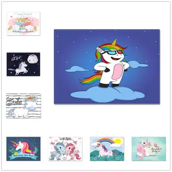 Creative 3D Unicorn Cartoon Carpet Child Bedroom Play Area Rug Flannel Memory Foam Large Carpets for Living Room Kids Crawl Mats 
Creative 3D Unicorn Cartoon Carpet Child Bedroom Play Area Rug Flannel Memory Foam Large Carpets for Living Room Kids Crawl Mats