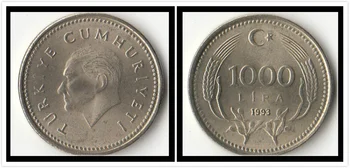 Turkey 1000 Lire Coins Europe New Original Coin Commemorative Edition 100% Real Rare Eu Random Year
Turkey 1000 Lire Coins Europe New Original Coin Commemorative Edition 100% Real Rare Eu Random Year