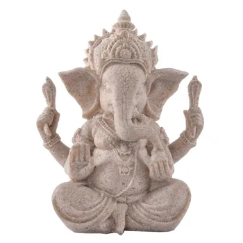 2020 Sandstone Indian Ganesha Elephant God Statue Religious Hindu Elephant-Headed Fengshui Buddha Sculpture Home Decor Crafts
2020 Sandstone Indian Ganesha Elephant God Statue Religious Hindu Elephant-Headed Fengshui Buddha Sculpture Home Decor Crafts