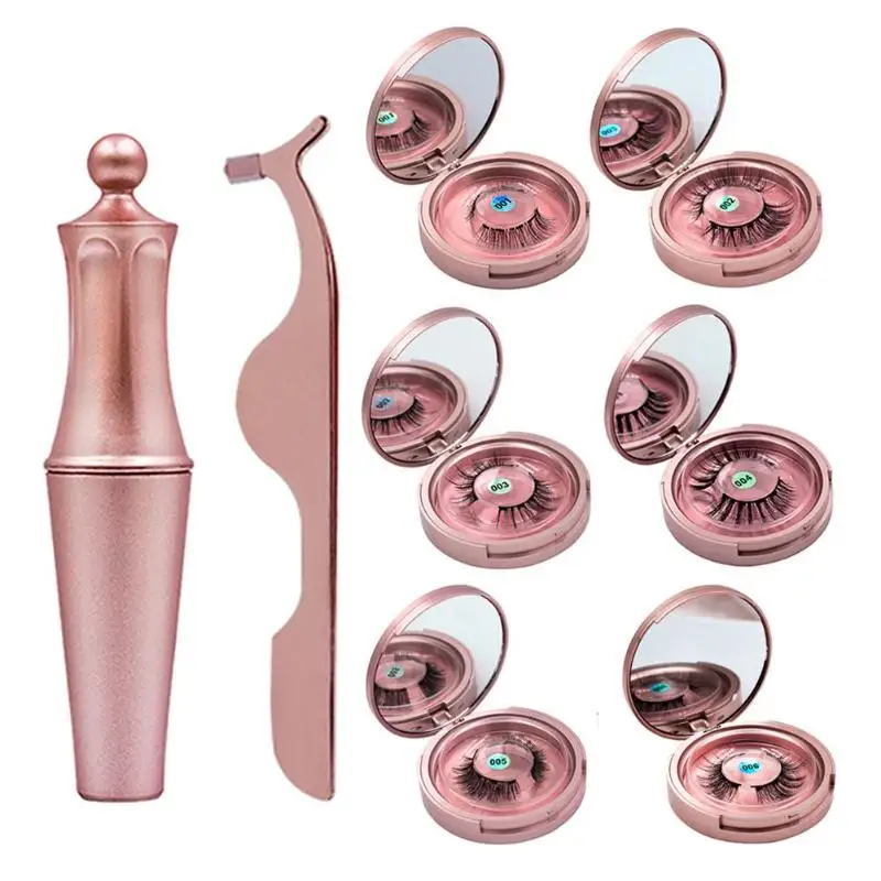 Magnetic False Eyelashes No Glue Full Eye 5 Magnet Reusable Fake Eyelashes Natural Soft Eyelashes Extension Magnetic Eyelash Kit
Magnetic False Eyelashes No Glue Full Eye 5 Magnet Reusable Fake Eyelashes Natural Soft Eyelashes Extension Magnetic Eyelash Kit