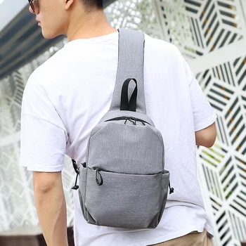 Multifunctional fashion Korean chest bag waterproof back men's leisure shoulder bag new anti - theft sports messenger bag
Multifunctional fashion Korean chest bag waterproof back men's leisure shoulder bag new anti - theft sports messenger bag