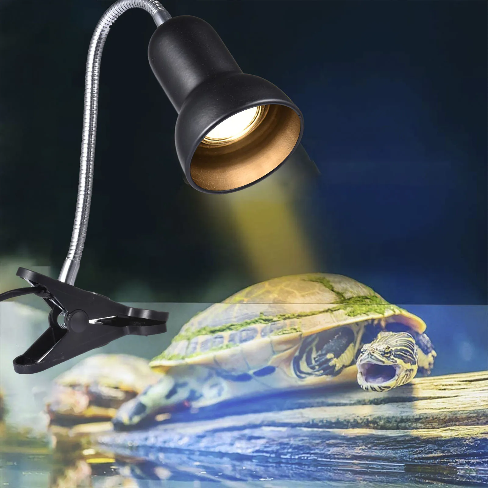 Reptile Heating Lamp Lizard Snake Turtle Amphibian And Aquarium Lamp With Bracket Clip Two 25W Light Bulb
Reptile Heating Lamp Lizard Snake Turtle Amphibian And Aquarium Lamp With Bracket Clip Two 25W Light Bulb