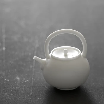 LUWU ceramic teapots white porcelain tea pot chinese kung fu tea sets drinkware 200ml
LUWU ceramic teapots white porcelain tea pot chinese kung fu tea sets drinkware 200ml