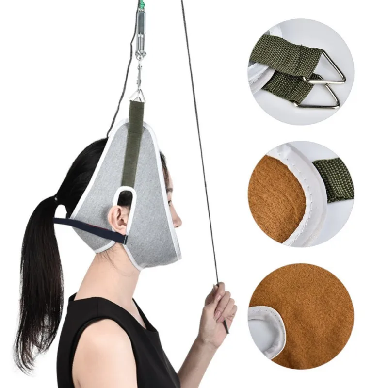 Cervical Traction Device for Neck Massager Kit Neck Back Stretcher Adjustment Chiropractic Home Physical Therapy for Spine Alig
Cervical Traction Device for Neck Massager Kit Neck Back Stretcher Adjustment Chiropractic Home Physical Therapy for Spine Alig