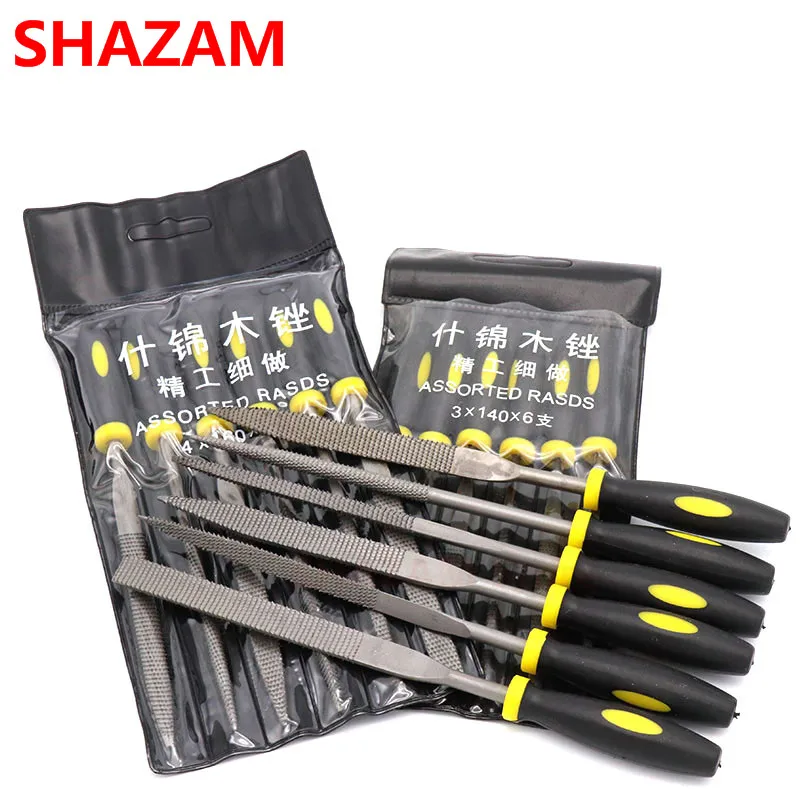 Metal File Mini Assorted Rasp Needle Filing Set Repair Wood Grinding Flat Round Square Triangle Wholesale Hand File Tools 6pcs
Metal File Mini Assorted Rasp Needle Filing Set Repair Wood Grinding Flat Round Square Triangle Wholesale Hand File Tools 6pcs