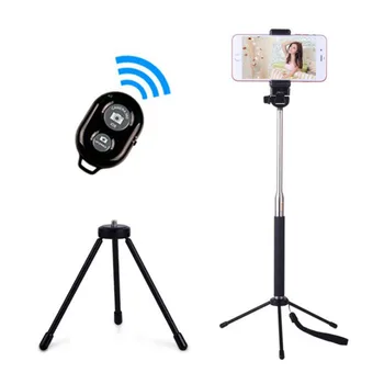 Bluetooth Selfie Stick Tripod Mobile phone Aluminum Alloy Telescopic For iphone 8 phone selfie stick bluetooth remote Z07-1
Bluetooth Selfie Stick Tripod Mobile phone Aluminum Alloy Telescopic For iphone 8 phone selfie stick bluetooth remote Z07-1
