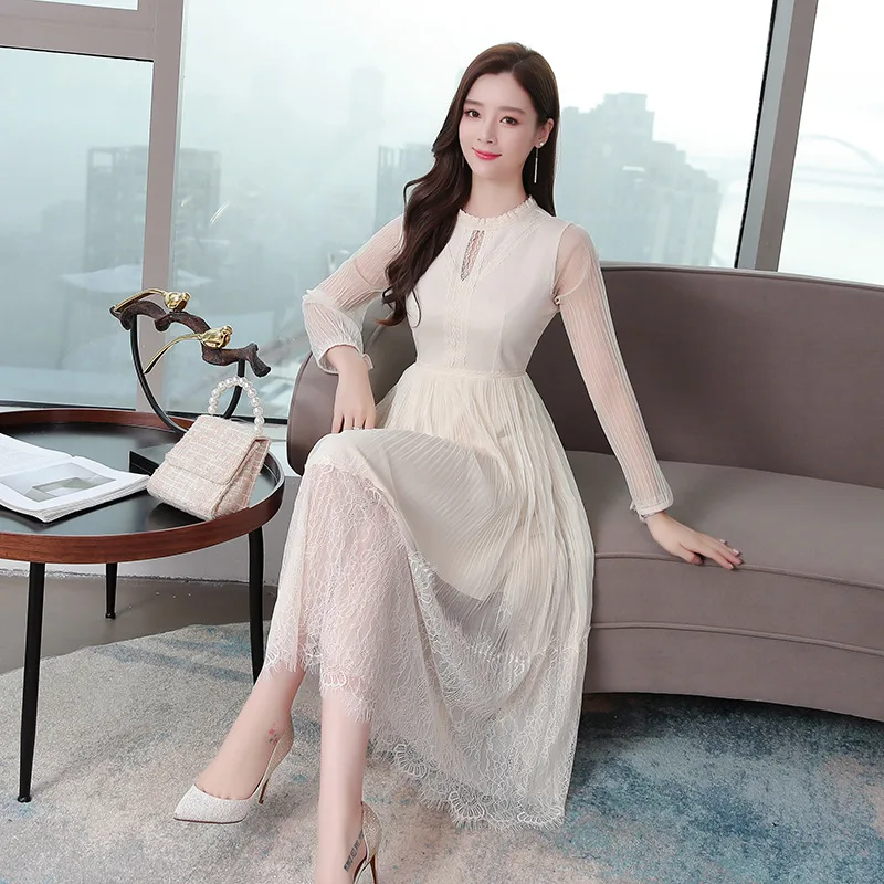 2019 Very Fairy of France Non-mainstream Dress Female Autumn Popular WOMEN'S Dress Spring And Autumn Ultra-Fairy Lace Skirt
2019 Very Fairy of France Non-mainstream Dress Female Autumn Popular WOMEN'S Dress Spring And Autumn Ultra-Fairy Lace Skirt
