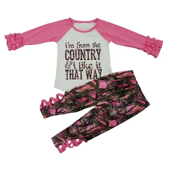 2020 Spring baby girls kids children fashion hot sale O-neck pink long sleeves top boutique leggings outfits clothing sets 
2020 Spring baby girls kids children fashion hot sale O-neck pink long sleeves top boutique leggings outfits clothing sets