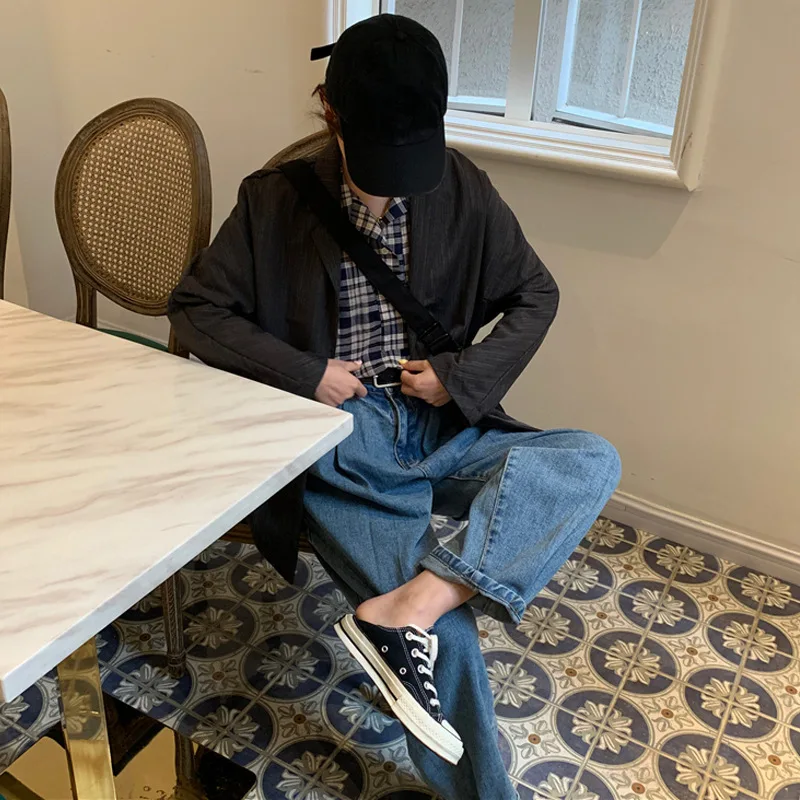 2019 Autumn Spring New Style WOMEN'S Dress Korean-style Retro Vertical Striped Suit Jacket Casual Loose-Fit Small Suit
2019 Autumn Spring New Style WOMEN'S Dress Korean-style Retro Vertical Striped Suit Jacket Casual Loose-Fit Small Suit
