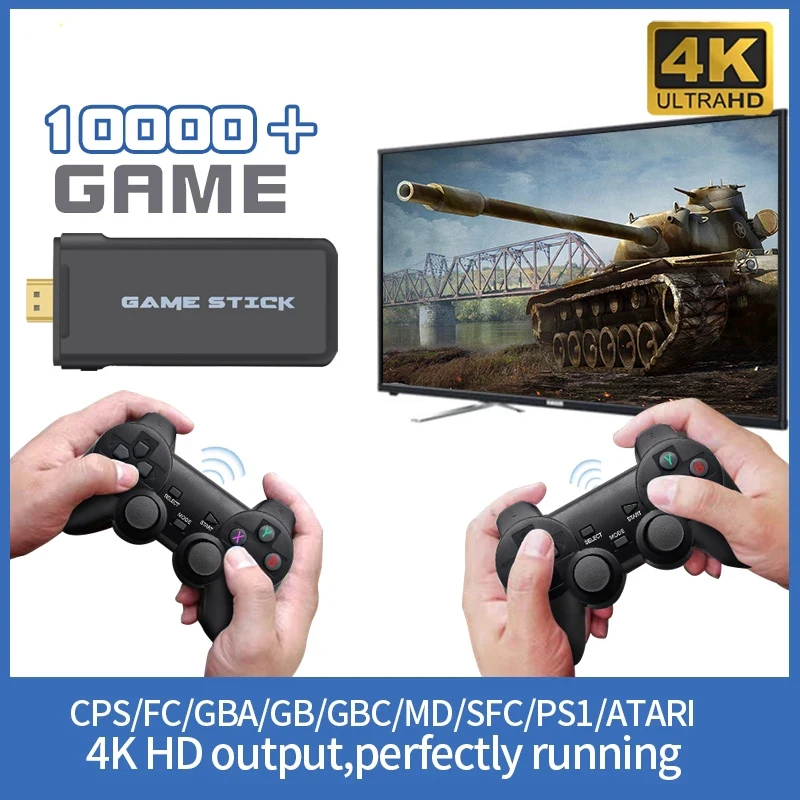 DATA FROG 4KHDMI output high-definition video game console 2.4G dual wireless controller built-in 32GB 3000/64GB 10000 games
DATA FROG 4KHDMI output high-definition video game console 2.4G dual wireless controller built-in 32GB 3000/64GB 10000 games
