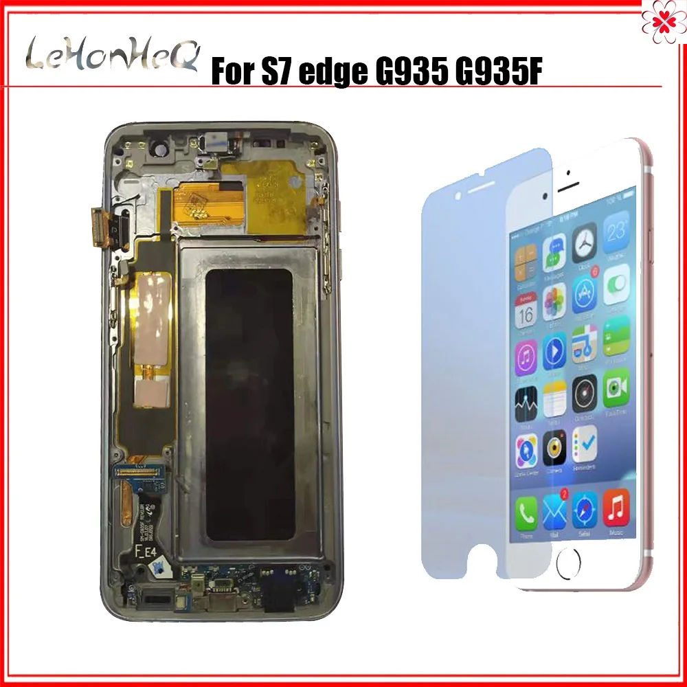 No Burn-shadow lcd For Samsung S7 Edge Lcd Screen Touch Digitizer Assembly For Samsung Galaxy S7 Edge G935 G935f Lcd With Frame
No Burn-shadow lcd For Samsung S7 Edge Lcd Screen Touch Digitizer Assembly For Samsung Galaxy S7 Edge G935 G935f Lcd With Frame