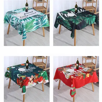 Christmas printed waterproof oilproof tablecloth Simple square design dining table Kitchen Home Decoration
Christmas printed waterproof oilproof tablecloth Simple square design dining table Kitchen Home Decoration