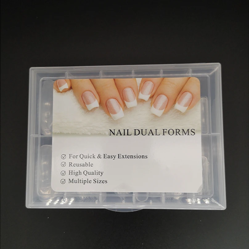 Nail Dual Forms Tips Quick Building Gel Mold Nail Extension DIY Finger Nails Art Salon Accessoires Manicure Tools Pro 2020 New
Nail Dual Forms Tips Quick Building Gel Mold Nail Extension DIY Finger Nails Art Salon Accessoires Manicure Tools Pro 2020 New