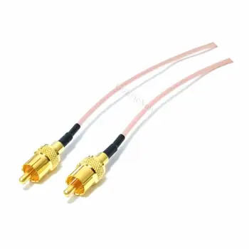 

5 pcs RF Coaxial RCA male to RCA Male RG316 Cable Connector Plug (10cm ,15cm ,20cm ,30cm,40cm,50cm,60cm,70cm,80cm,90cm,1m)