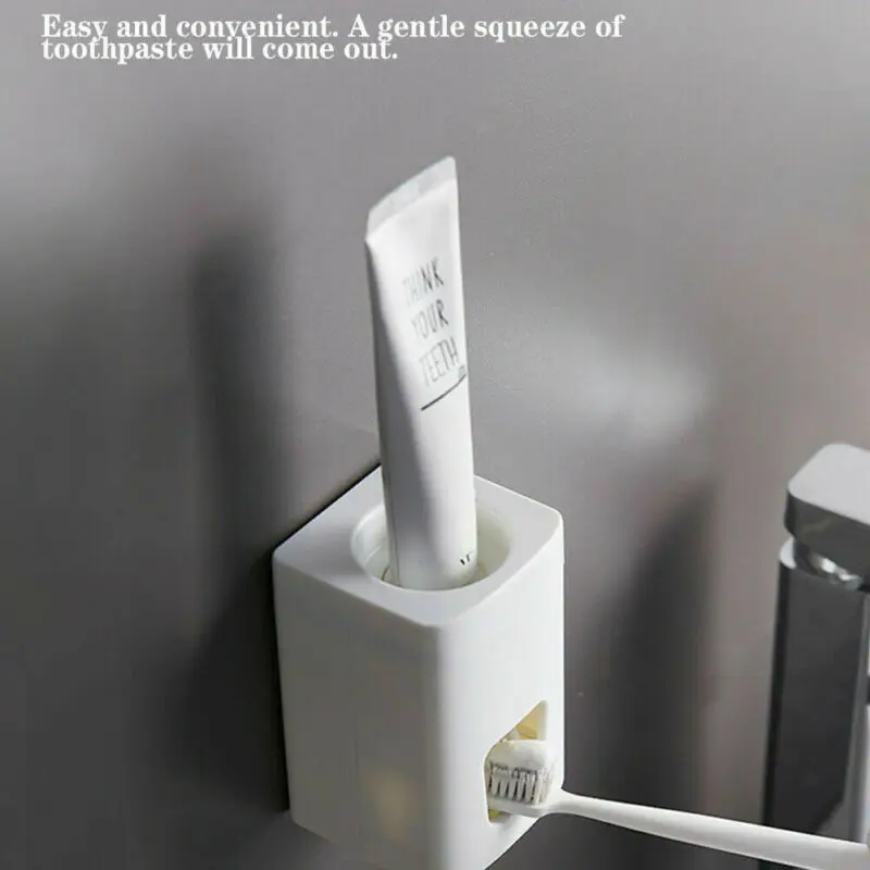 Toothpaste Storage Holders Racks Auto Automatic Toothpaste Dispenser Wheat Straw Squeezer Bathroom Wall Mount
Toothpaste Storage Holders Racks Auto Automatic Toothpaste Dispenser Wheat Straw Squeezer Bathroom Wall Mount