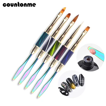 Dual Head Nail Brush Acrylic UV GEL Extension Builder Pen Brush UV Gel Removal Spatula Stick Liner Drawing Manicure Brush
Dual Head Nail Brush Acrylic UV GEL Extension Builder Pen Brush UV Gel Removal Spatula Stick Liner Drawing Manicure Brush