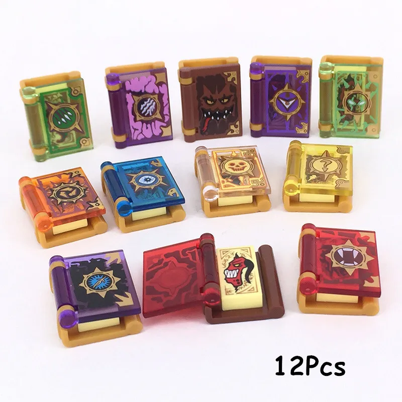 Конструктор Рыцари Nexus Magic Book 12 шт./компл. кубики фигурки MOC сделай сам аксессуары